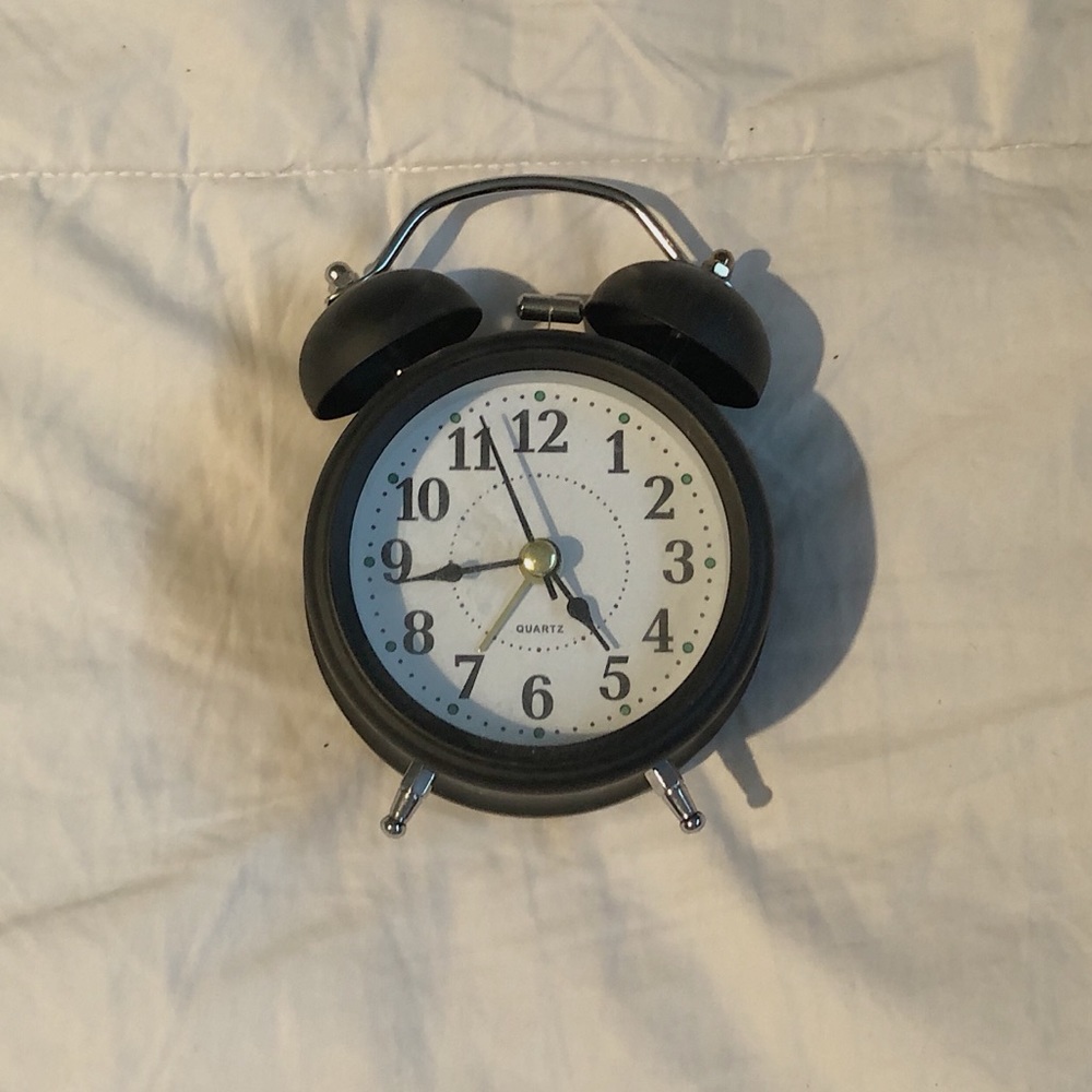 vintage alarm clock
